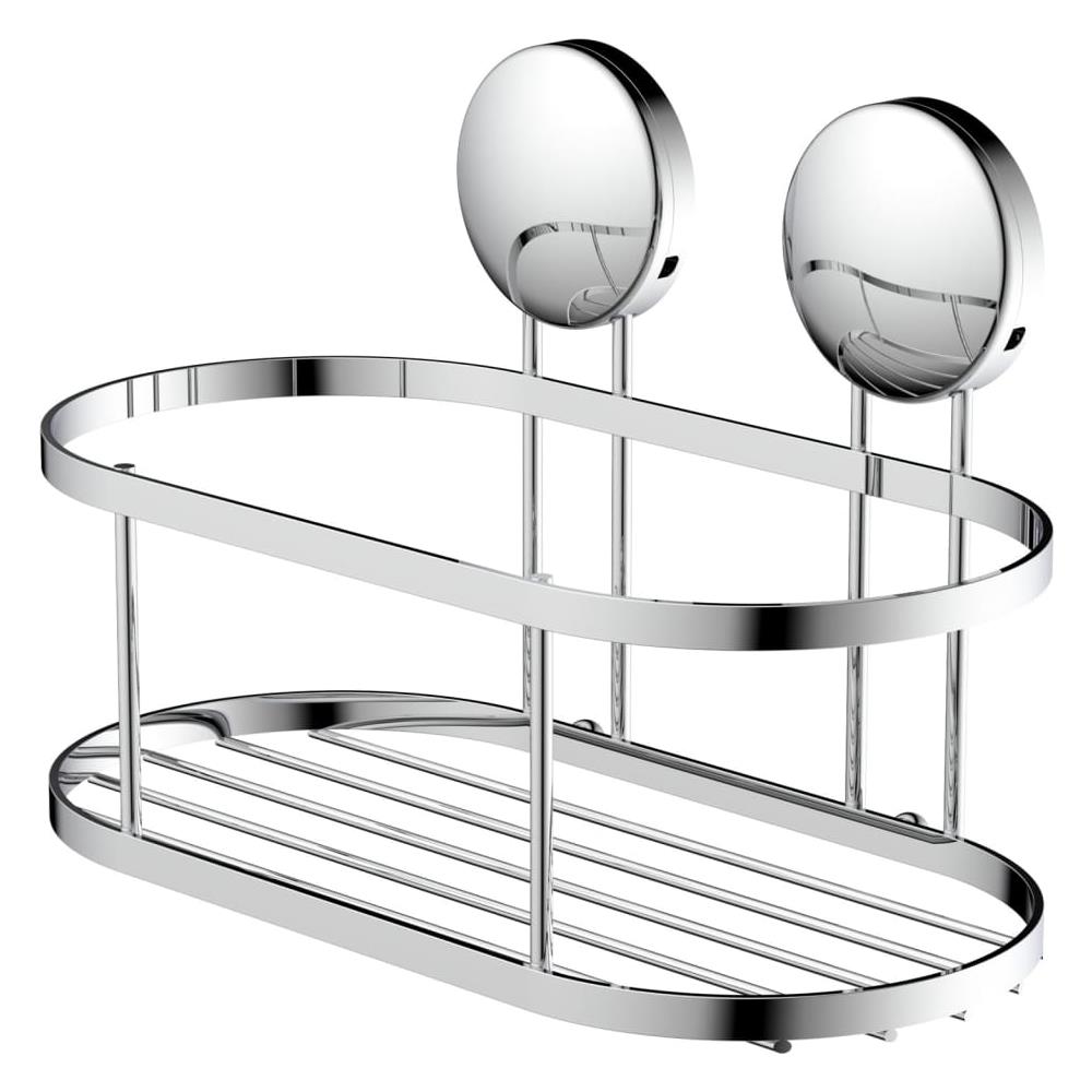 Cestino Doccia Cromato 22x11x13 cm - Foto 1