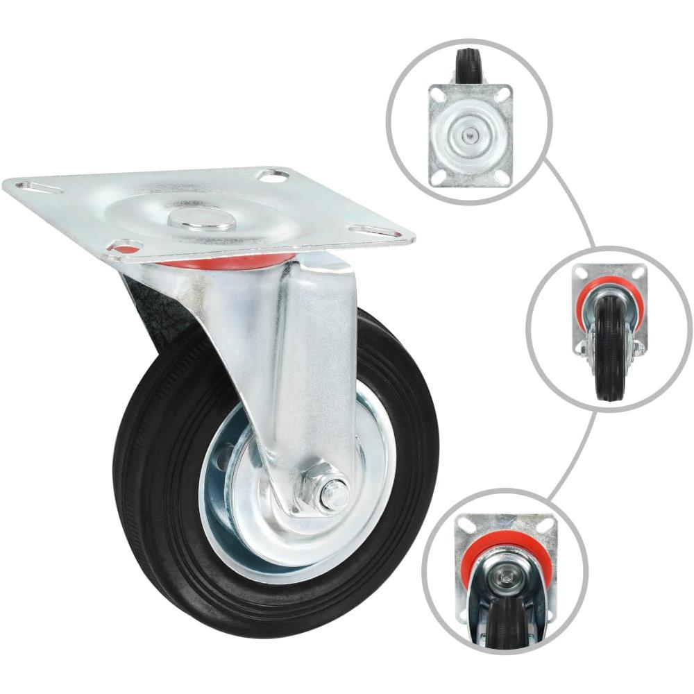 Rotelle Girevoli 4 pz 100 mm - Foto 5