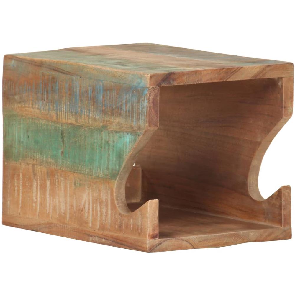 Supporto Bicicletta da Parete 35x25x25 cm in Legno di Recupero - Foto 1