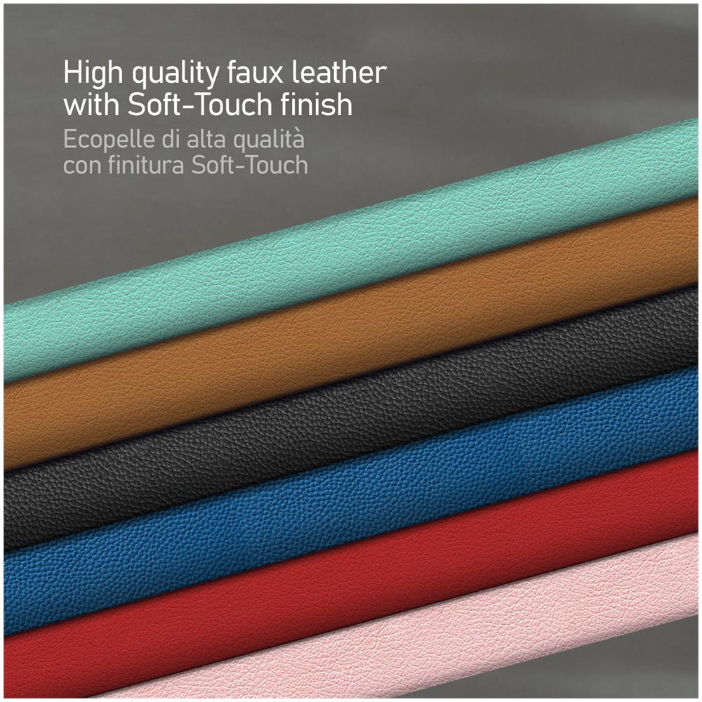 Custodia In Eco-pelle Di Alta Qualità Per Iqos 3/3 Duo / 2.4/2.4 Plus, Astuccio In Tela E Pelle Pu, organizer Iqos, Cover / borsello Sigaretta Elettronica, accessori (verde Acqua) - Foto 6