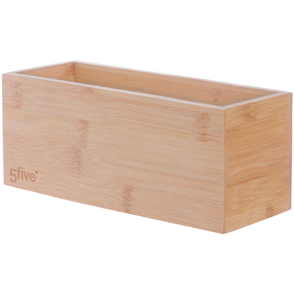 Organizer In Bambù, Da 23x9x9,5 Cm Beige - Foto 2