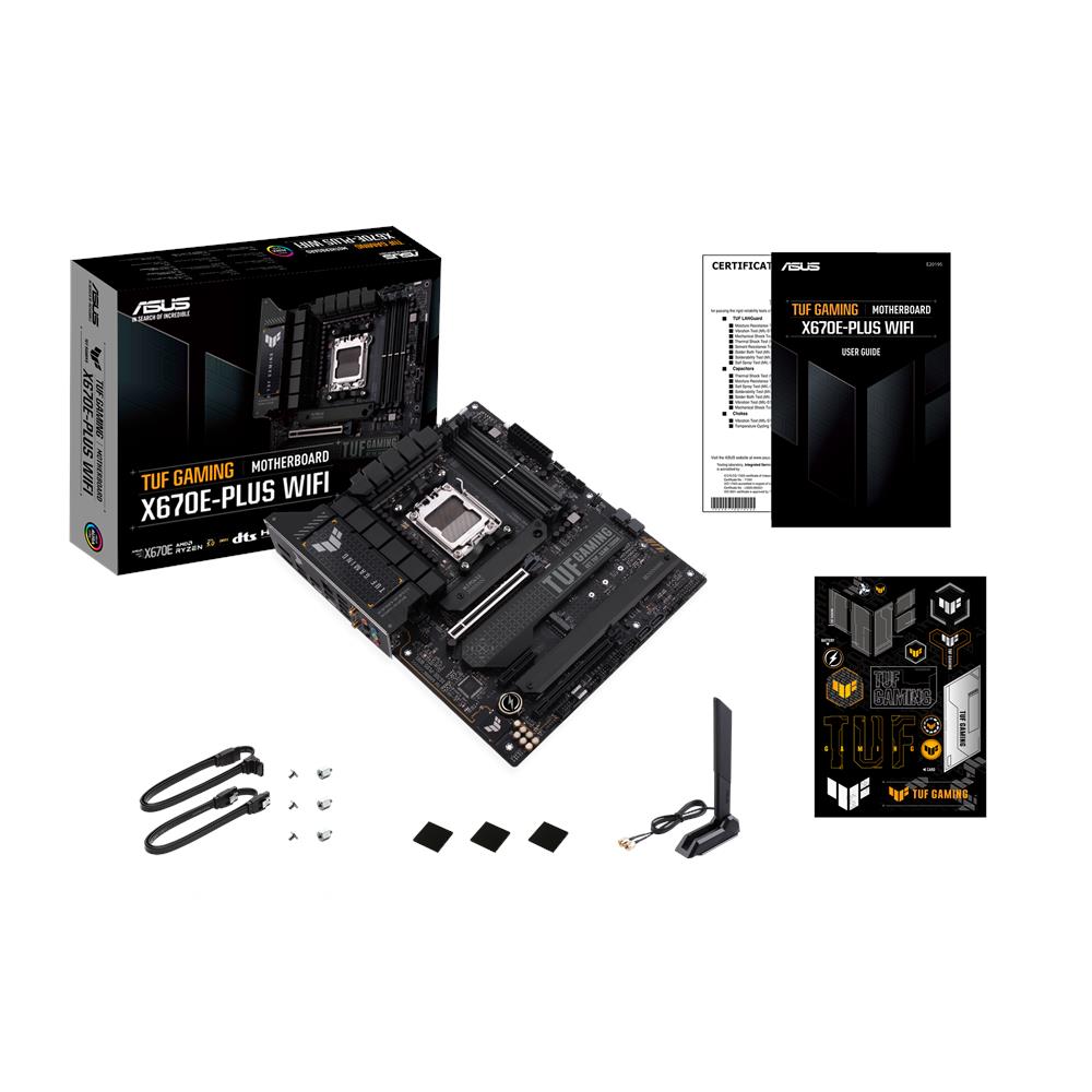 Scheda Madre TUF Gaming X670E-Plus WiFi Socket AM5 Chipset X670 ATX - Foto 7