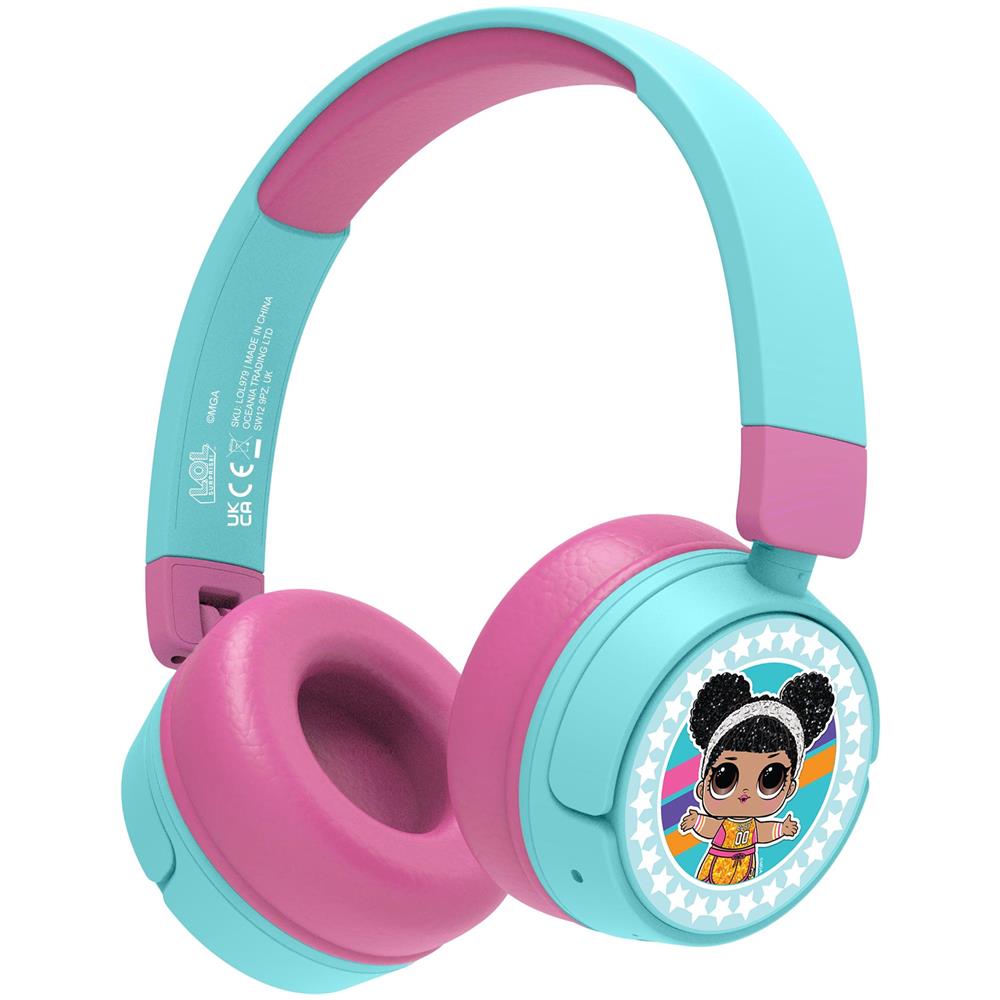 L.O.L. Surprise! Cuffie Con cavo e senza cavo A Padiglione MUSICA USB tipo-C Bluetooth Rosa, Blu - Foto 1
