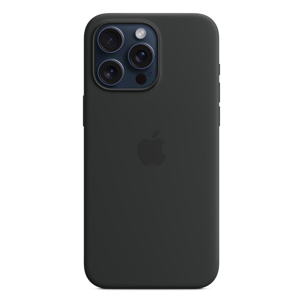 Custodia MagSafe in silicone per iPhone 15 Pro Max - Nero - Foto 2
