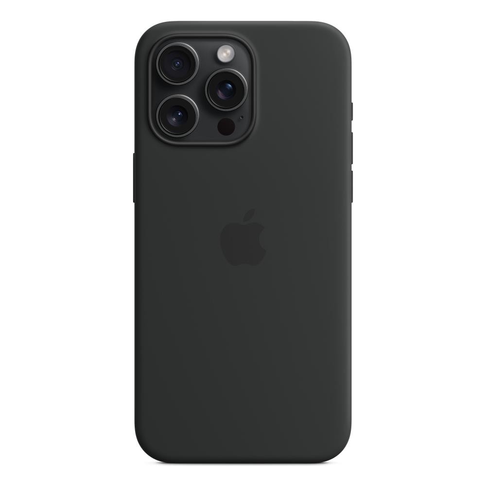Custodia MagSafe in silicone per iPhone 15 Pro Max - Nero - Foto 4