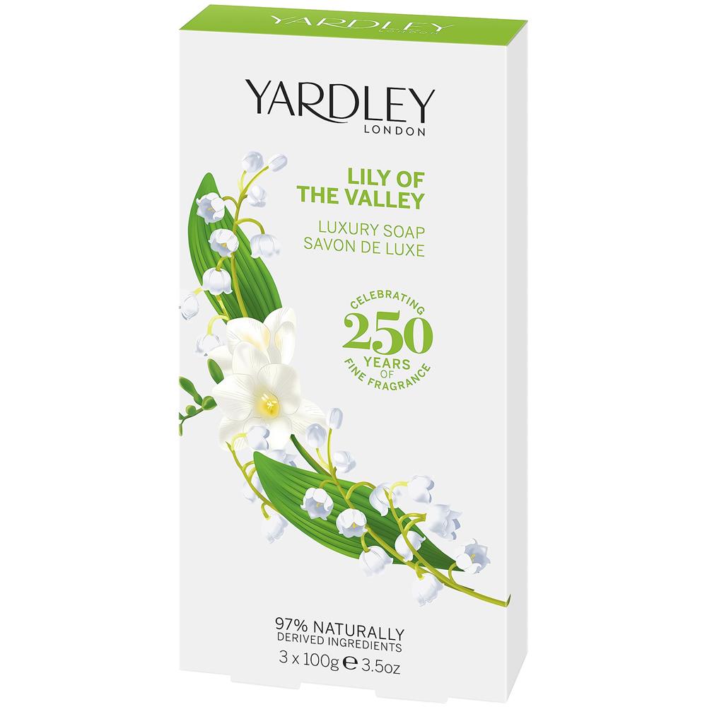 Sapone Di Lusso Of London Lily Of The Valley 3 X 35 Once - Foto 6
