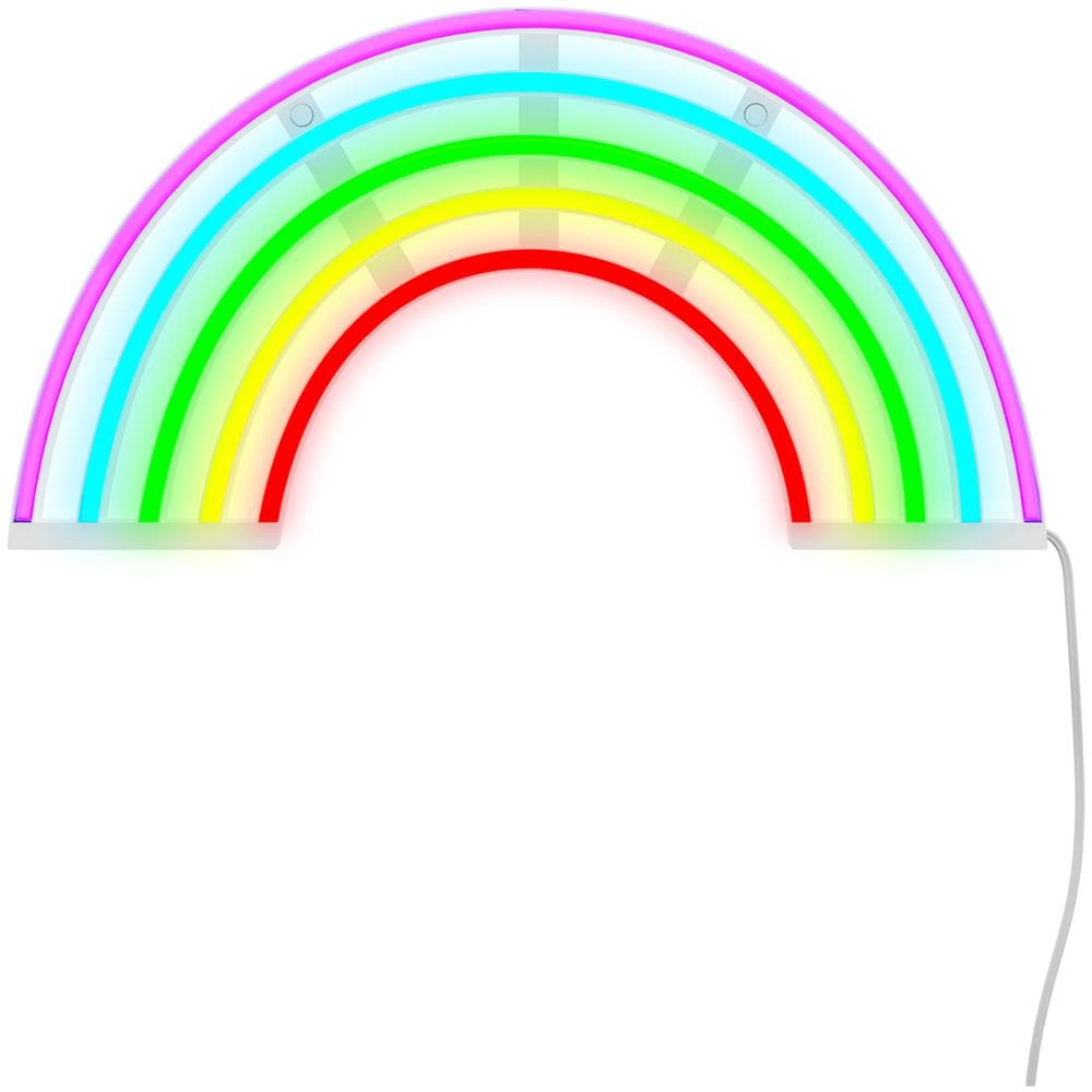 Rainbow Figura luminosa decorativa Multicolore LED - Foto 2