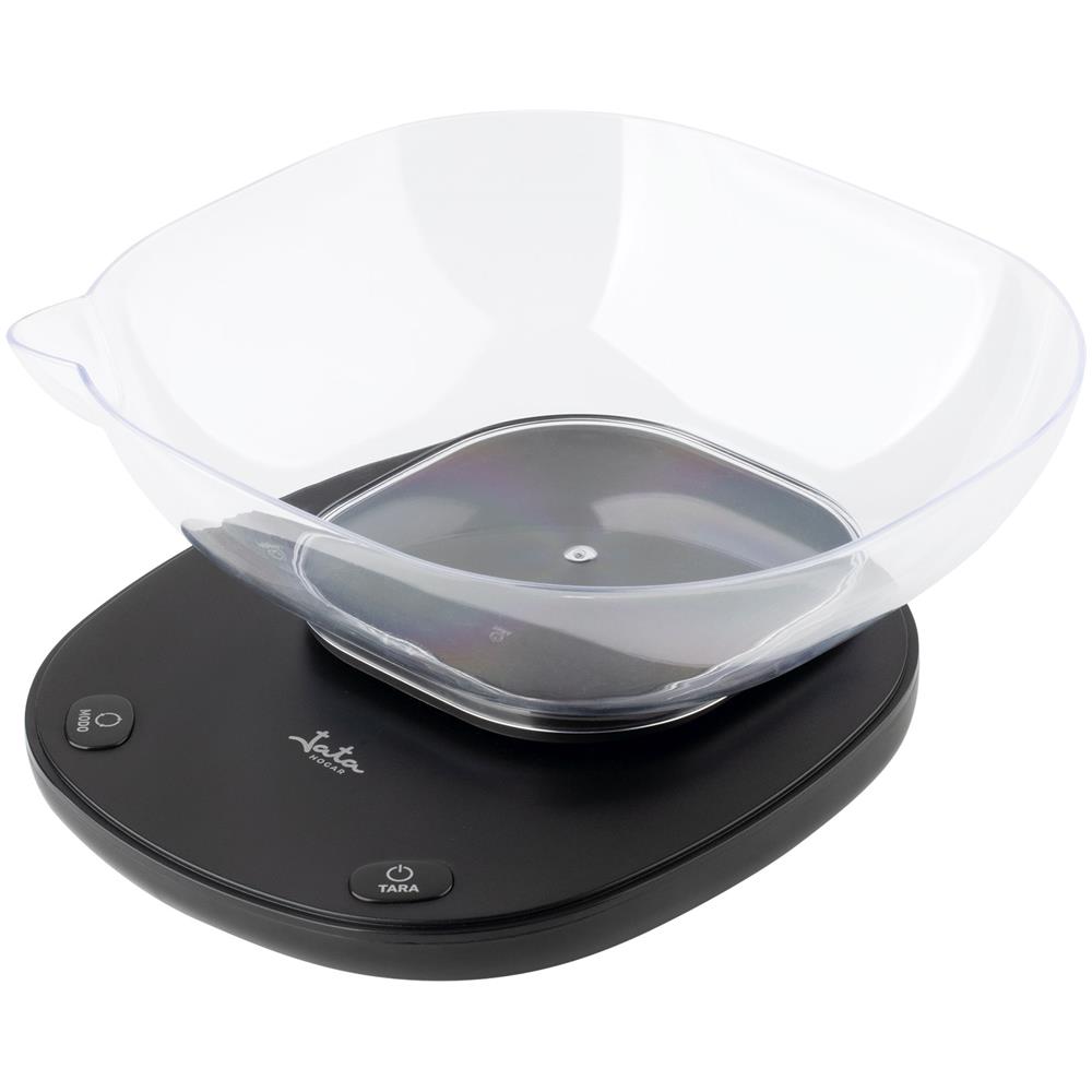 HBAL1709 bilancia da cucina Nero Superficie piana Rettangolo Bilancia da cucina elettronica - Foto 1