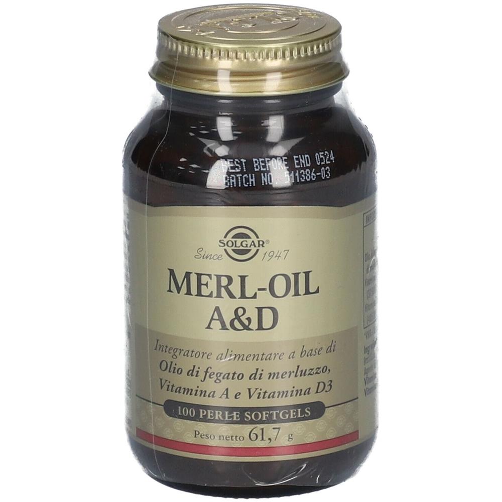 Merl Oil A&D 100 Perle Softgel - Foto 1