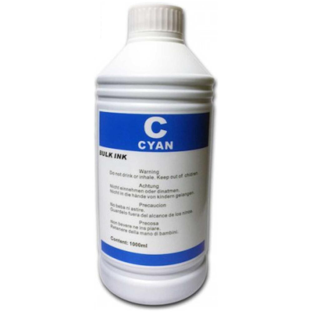 Inchiostro 1000ml Ciano Universale Per Epson 1000 Ml 1litro Compatibile - Foto 1