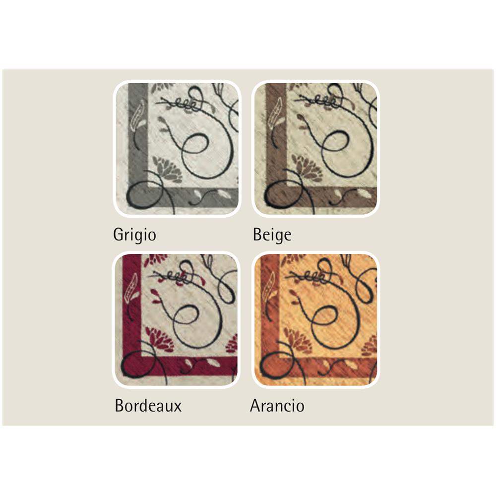 Copritavolo Salotto Cucina Cinigliato Lavorazione Jacquard Modello Gold 100x100 Beige - Foto 1