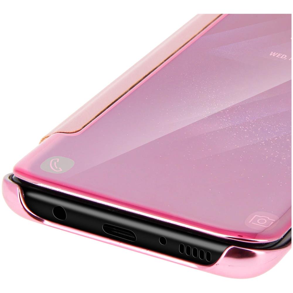 Custodia A Libro Clear View Specchio Per Samsung Galaxy S8 Plus - Rosa - Foto 2