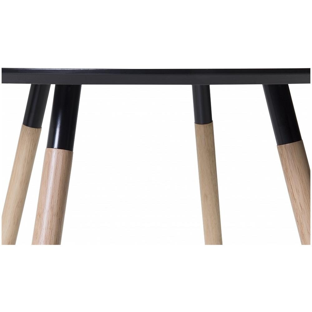 Tavolo Da Pranzo Bovio Nero 120 Cm 120 Cm - Foto 2