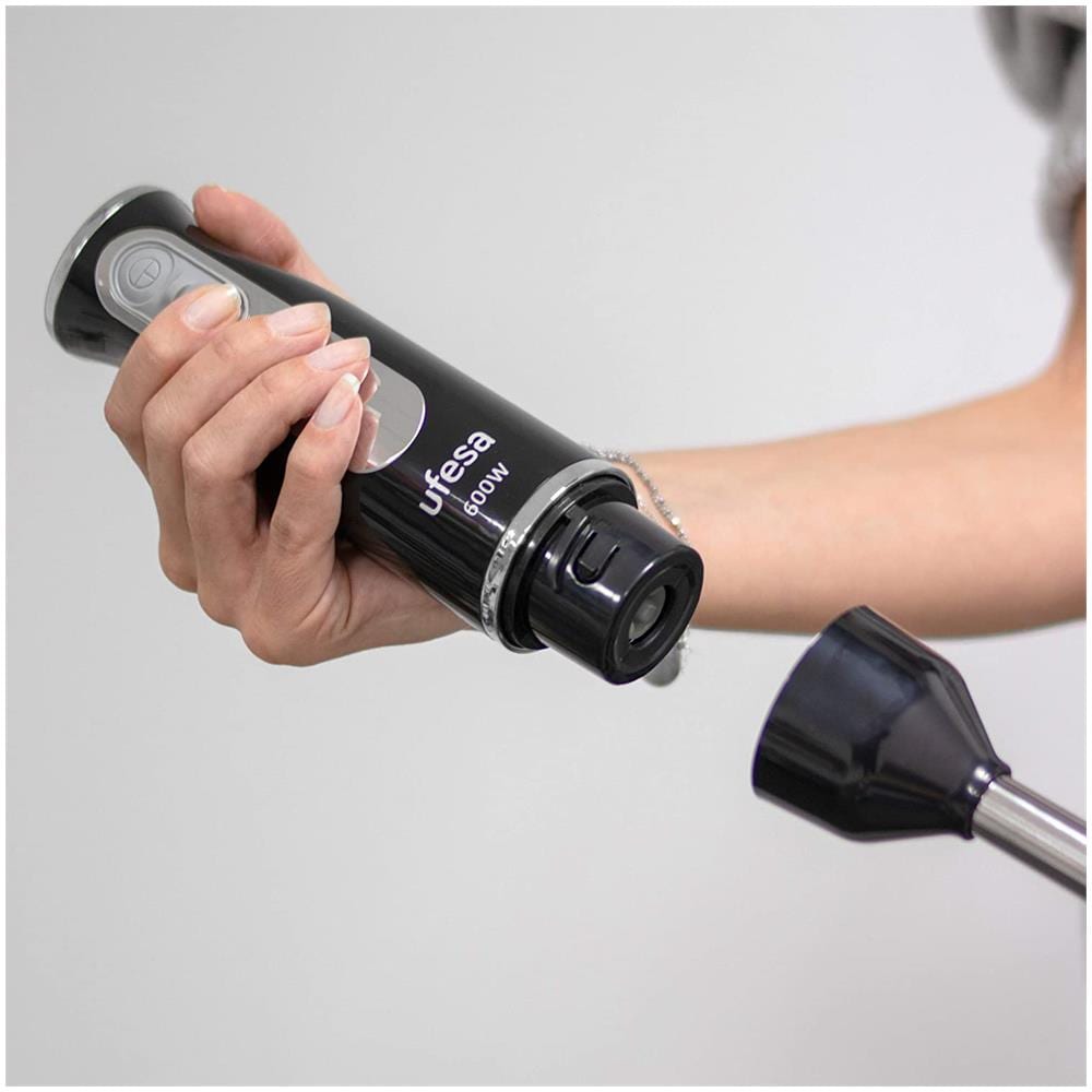 UFESA Frullatore ad Immersione BP3442 Potenza 600 Watt Colore Nero OY9589