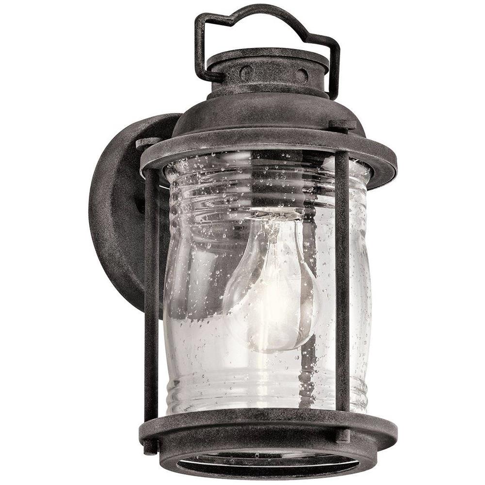 Lanterna Da Parete Per Esterno Piccola 1 Luce Zinco Ip44, E27 - Foto 1