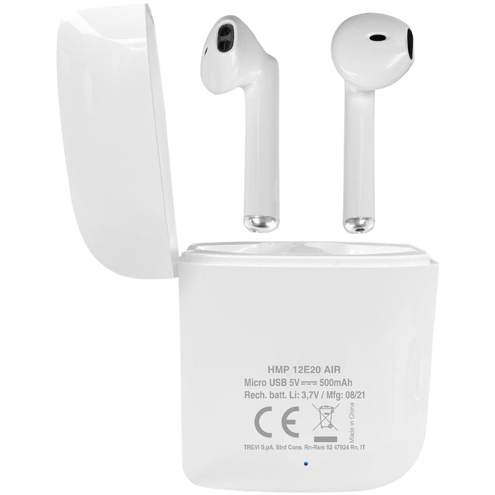 Mini Cuffie Bluetooth Wireless Sport Trevi Hmp 12e20 Air Bianco - Foto 4