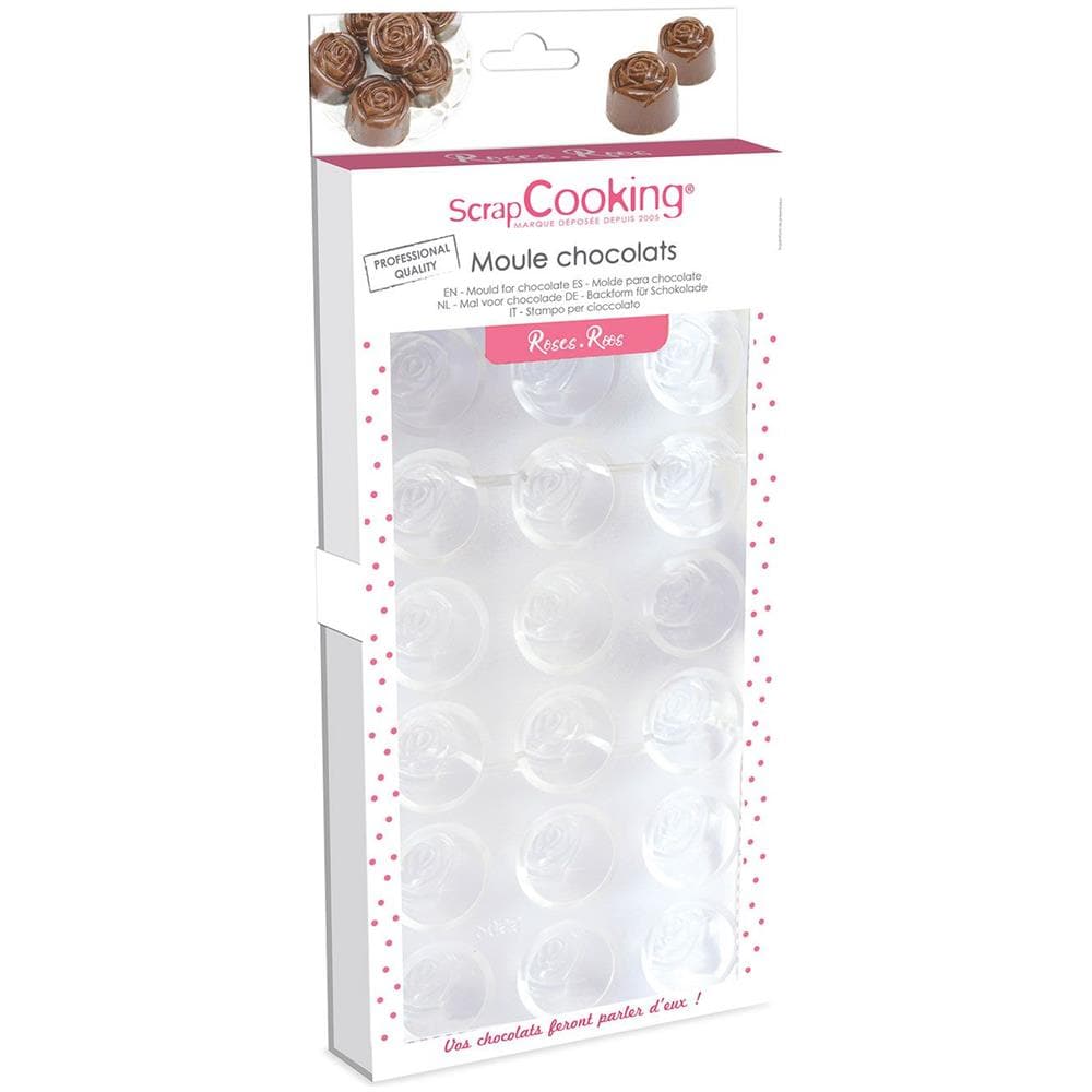 Stampo Rigido Per Cioccolato - Rose - Foto 2
