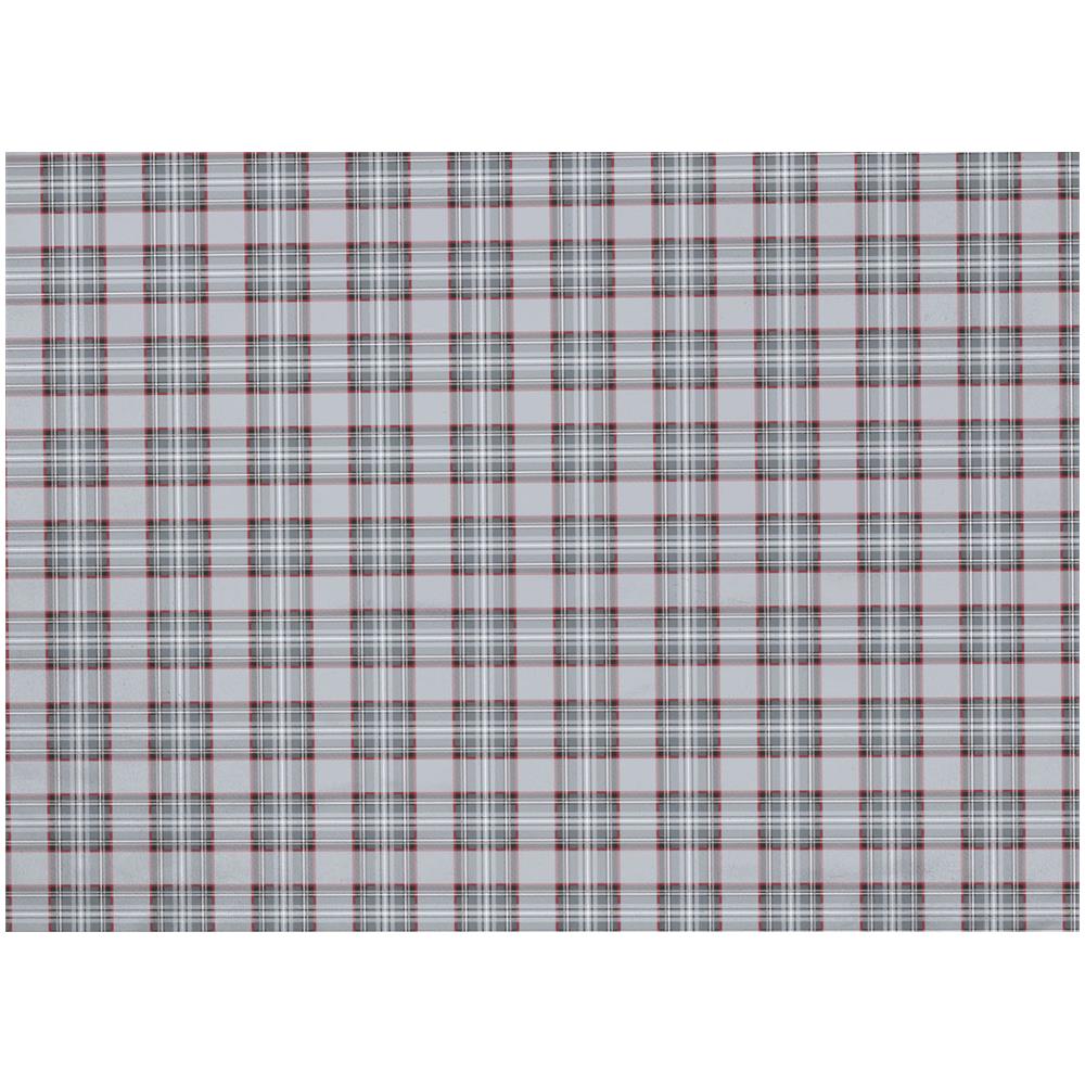Copripiumino Sacco Piumone Pensieri Delicati 100% Cotone Dis. Cervo Tartan Matrimoniale Grigio - Foto 7