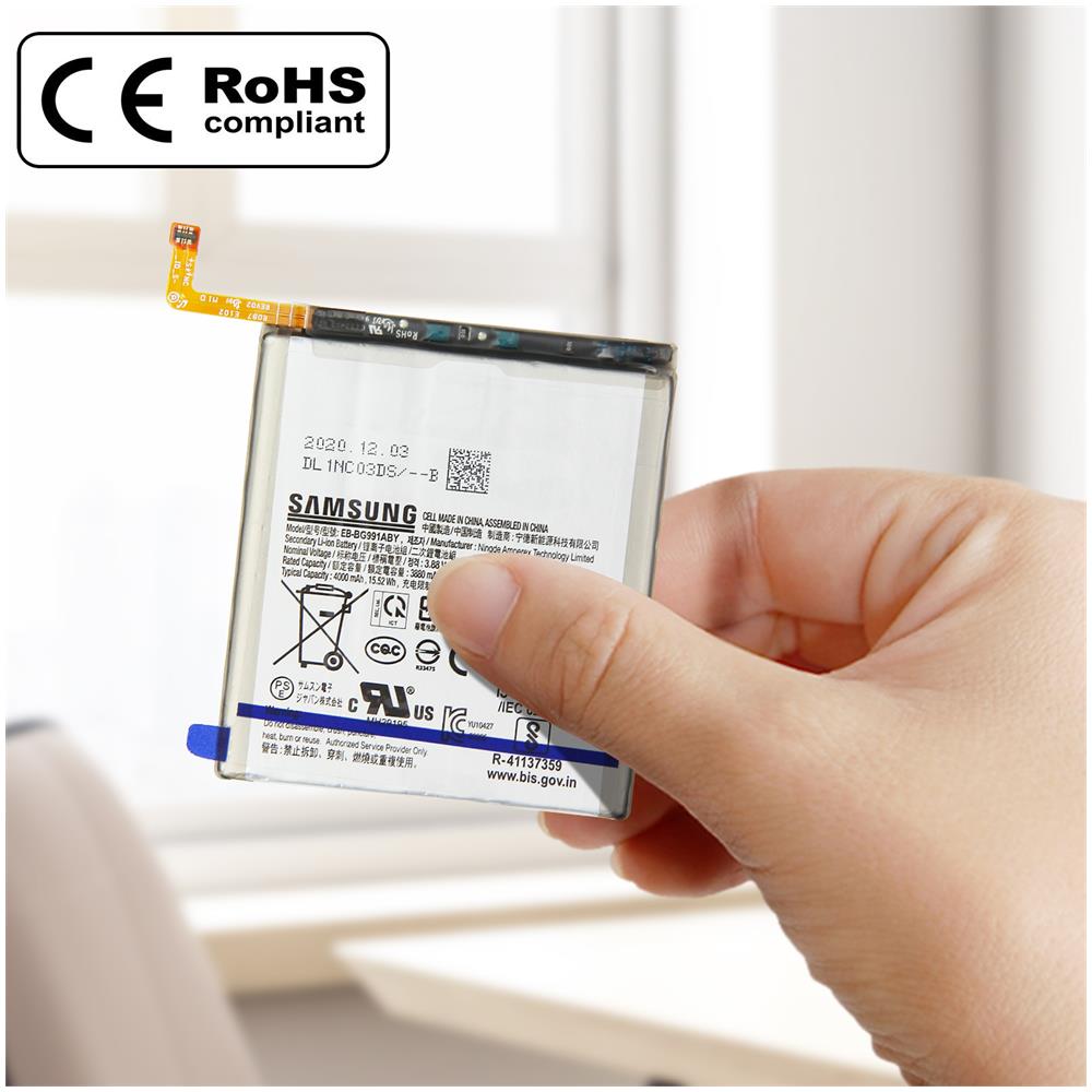 Batteria Interna Galaxy S21 4000 Mah Originale Nera - Foto 2