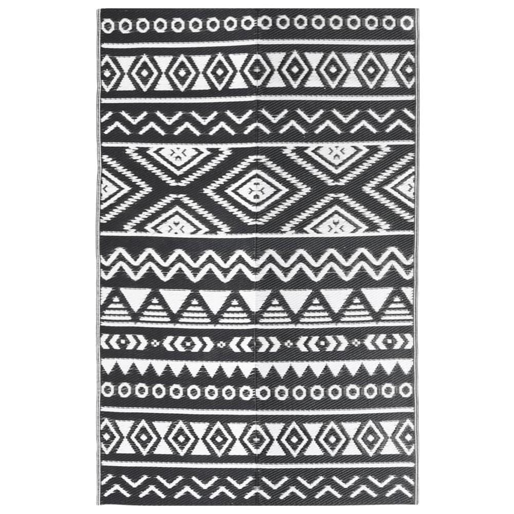 Tappeto Da Esterni Nero 190x290 Cm In Pp - Foto 2