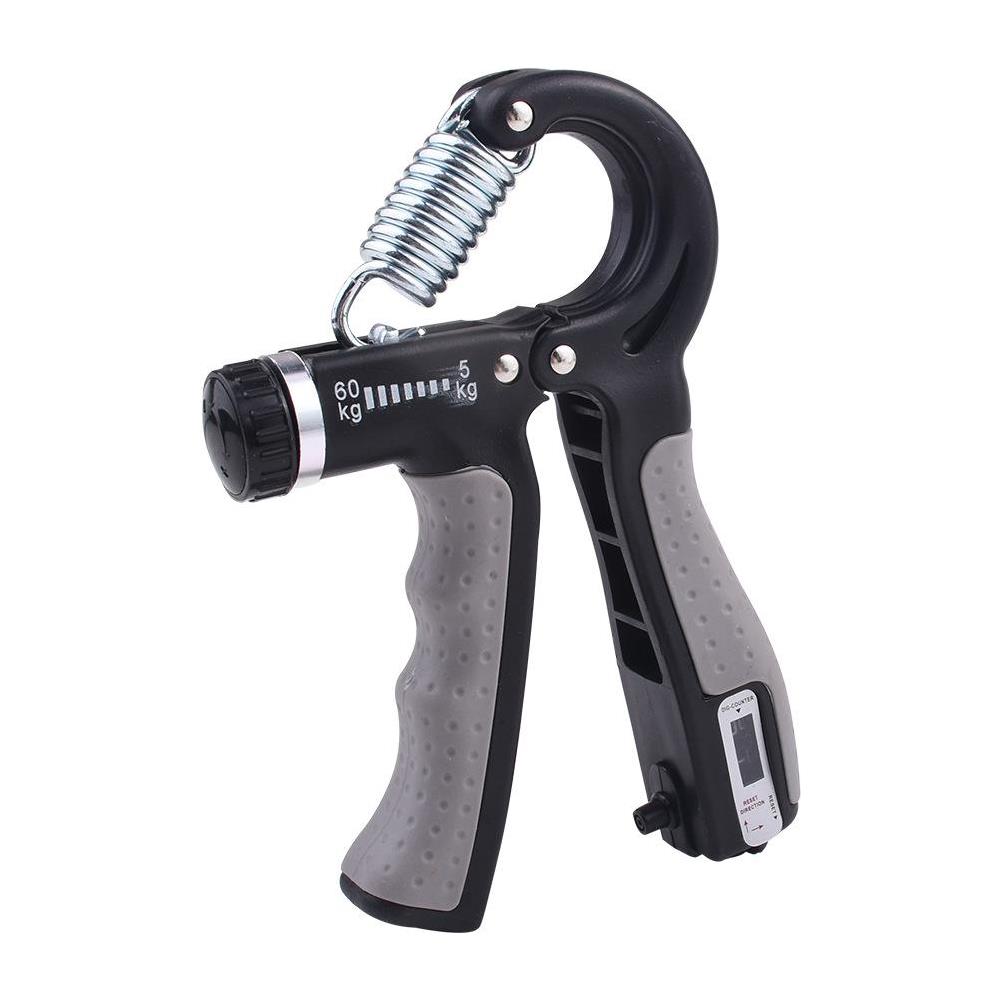 Hand Grip Trainer Regolabile 5-60 Kg Nero Grey - Foto 1