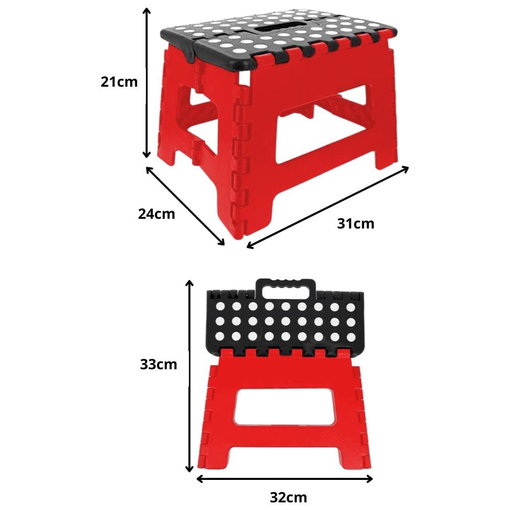 Sgabello Pieghevole - Resiste Fino A 150 Kg Di Carico - Pieghevole - Foto 2