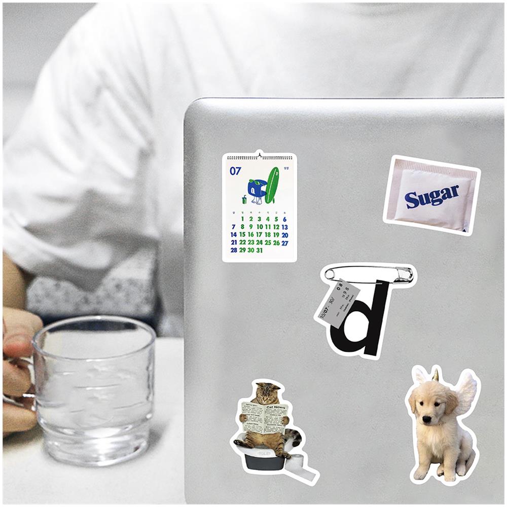 Confezione Da 57 Adesivi Impermeabili Con Graffiti Estetici Per Diario Di Bottiglie D'acqua Per Laptop Multicolor - Foto 2