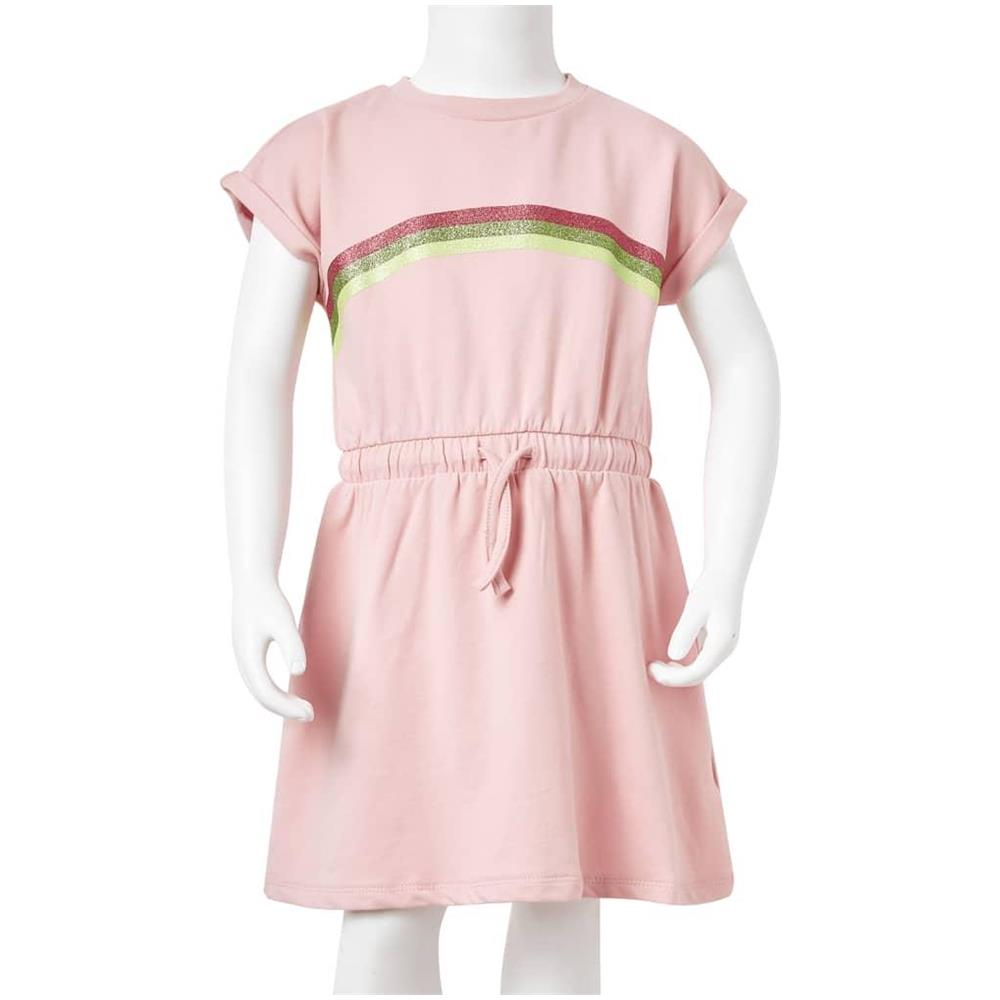 Abito da Bambina con Coulisse Rosa Chiaro 116 - Foto 8
