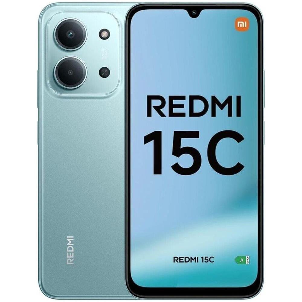 Redmi 15C 4G 256GB 4GB Ram Main Camera 50MP DaulSim USB Type-C Android Helio G81-Ultra 6000mAh Mint Green - Foto 1