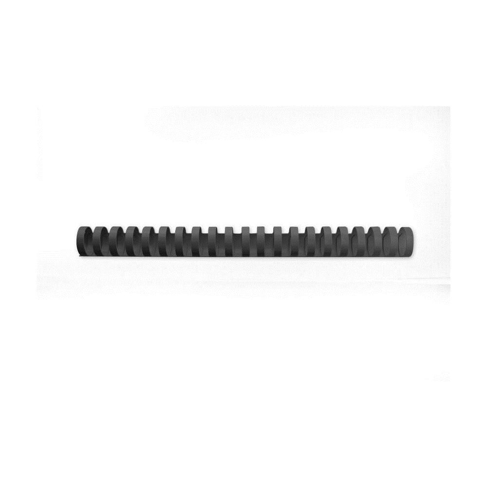 scatola 100 dorsi spirale 19mm nero 21 anelli - Foto 2