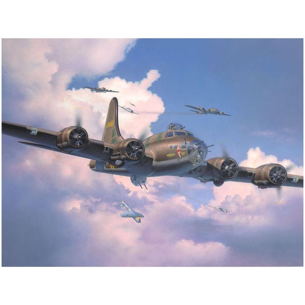 Kit 1:48 Aereo B17F Memphis Belle RE4297 - Foto 1