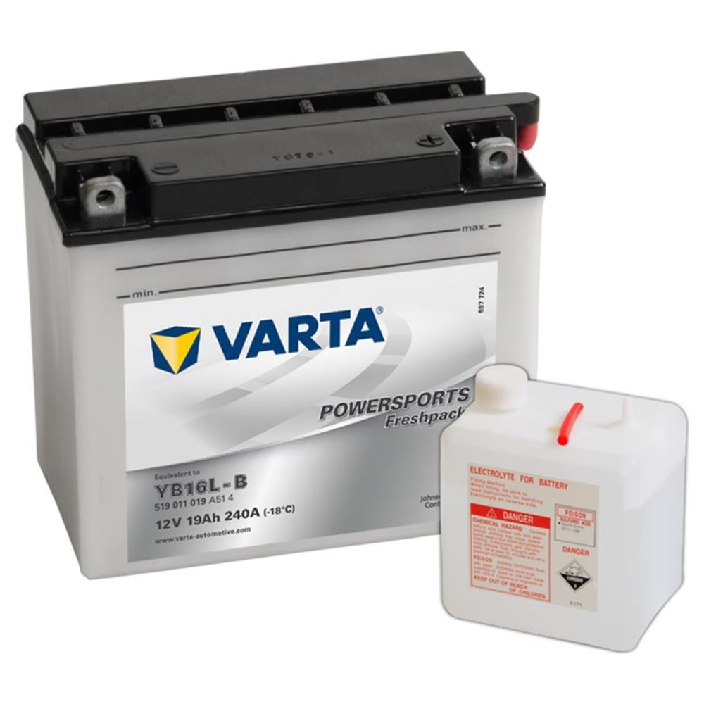 Freshpack Batteria 12 V 19 Ah Yb16l-b - Foto 1