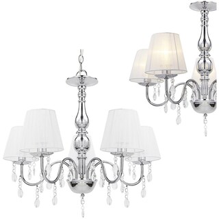 6 Pezzi Anelli In Cristallo K9 Per Lampadario – Gocce Pendenti Diametro 50 Mm – Parti Di Ricambio Per Lampade E Decorazioni