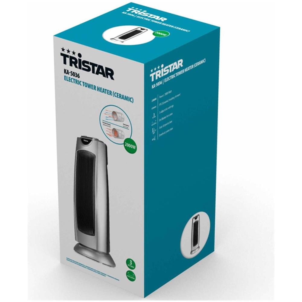 Stufa Oscillante A Colonna Ka-5036 Ptc Ceramica 2000 W - Foto 7