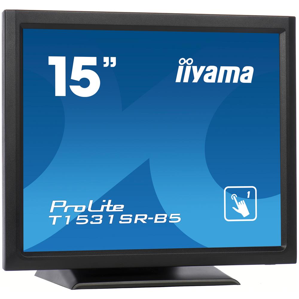 Monitor 15" LED TN Touchscreen T1531SR-B5 1024x768 Tempo di Risposta 8 ms - Foto 1