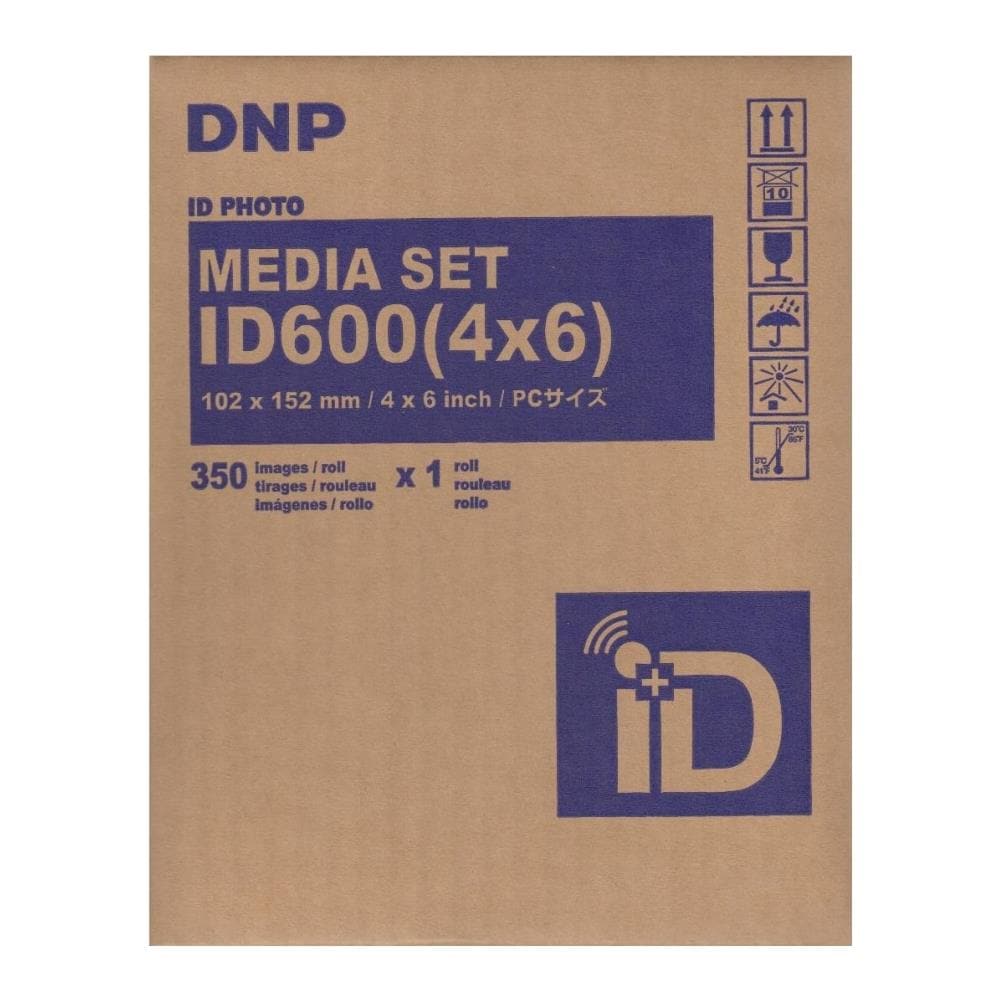 Id600 4x6 Carta + Ribbon Per 350 Fototessere O Stampe 10x15 - Foto 1