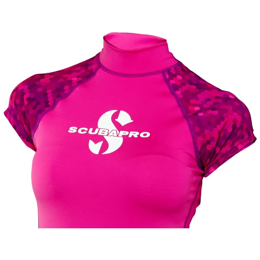 Rash Guard Short Upf5 Donna Rosa Xs - Foto 2