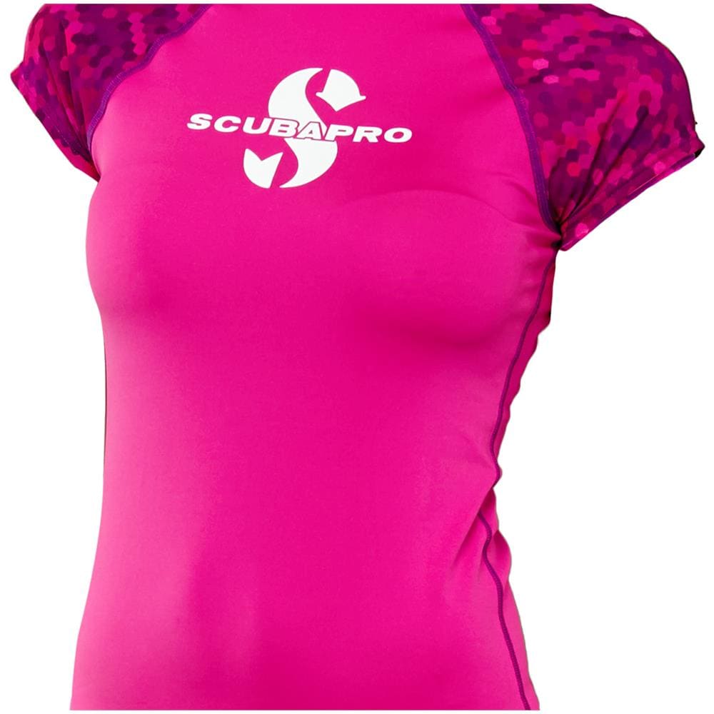 Rash Guard Short Upf5 Donna Rosa Xs - Foto 3