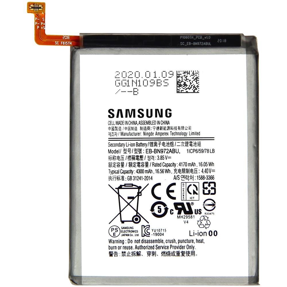 Batteria Interna Samsung Galaxy Note 10 Plus 4300 Mah Originale Nera - Foto 2