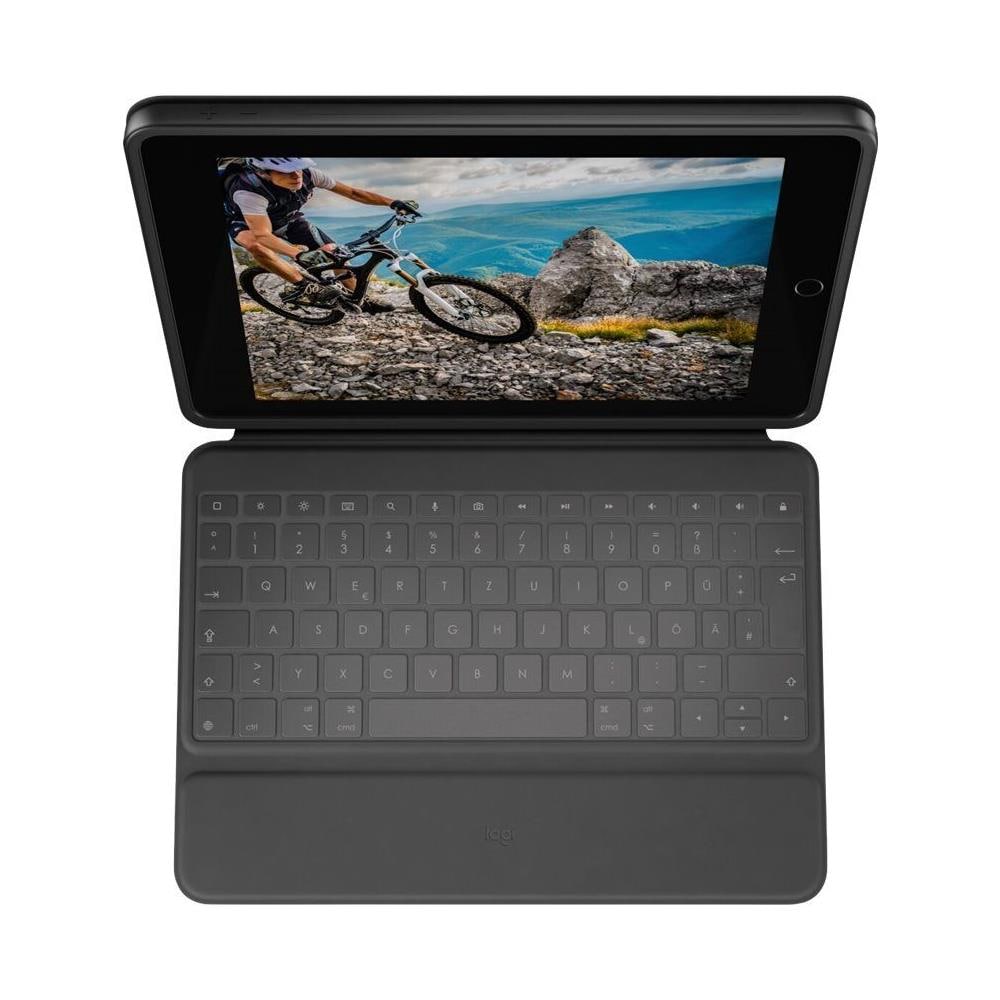 Custodia con Tastiera Rugged Folio per iPad (10th gen) A2696 / A2757 / A2777 Colore Grafite (Layout Italiano) - Foto 2