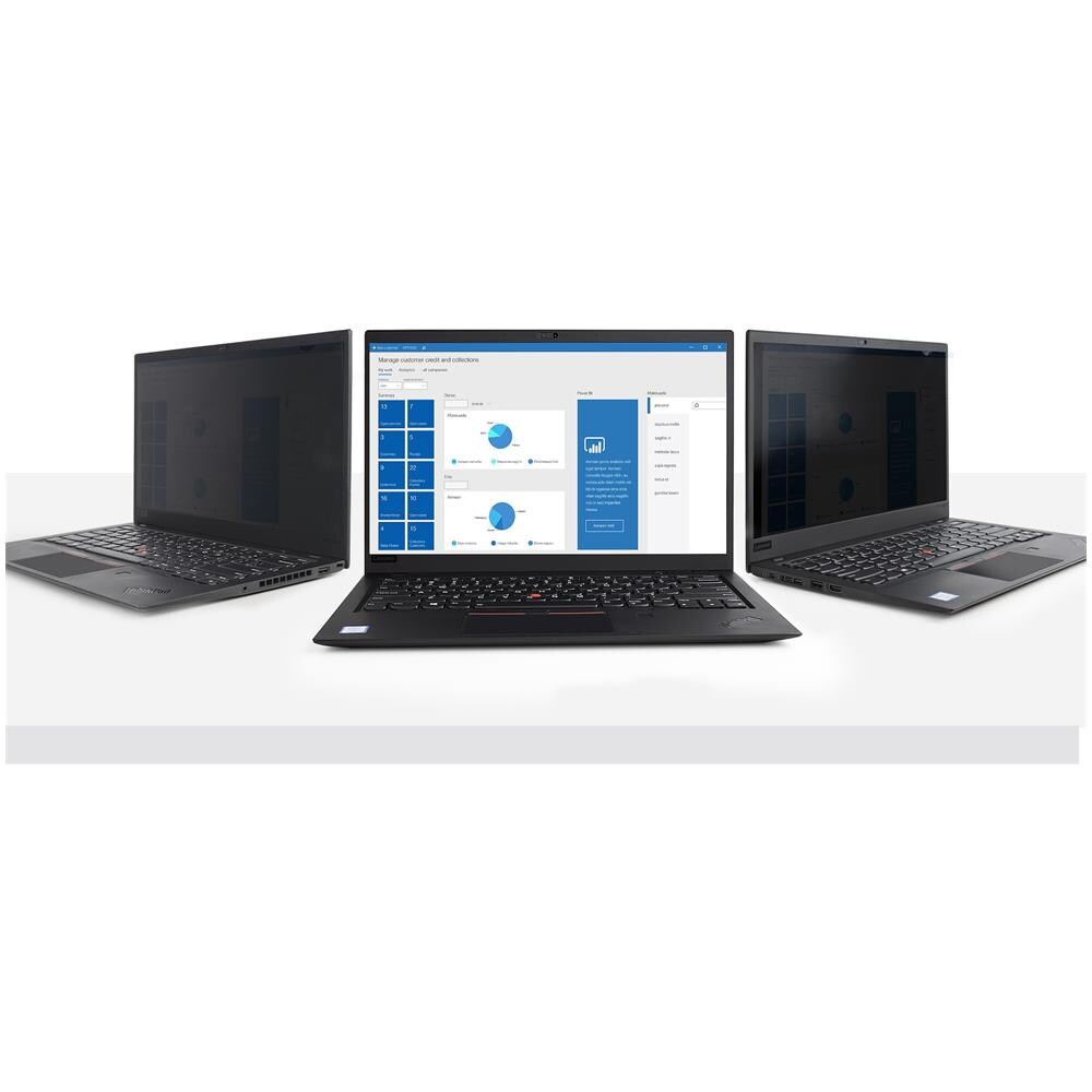 Filtro privacy per laptop da 17.3" 16:9, Pellicola protettiva antiriflesso con riduzione della luce blu del 51%, Protezione dello schermo con angolo di visione di + /- 30 gradi, Opaco /Lucido - Foto 2