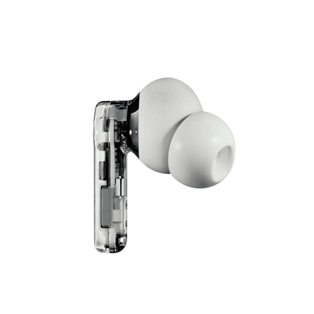 Ear (a) Auricolare True Wireless Stereo (TWS) In-ear Musica e Chiamate USB tipo-C Bluetooth Trasparente, Bianco - Foto 2