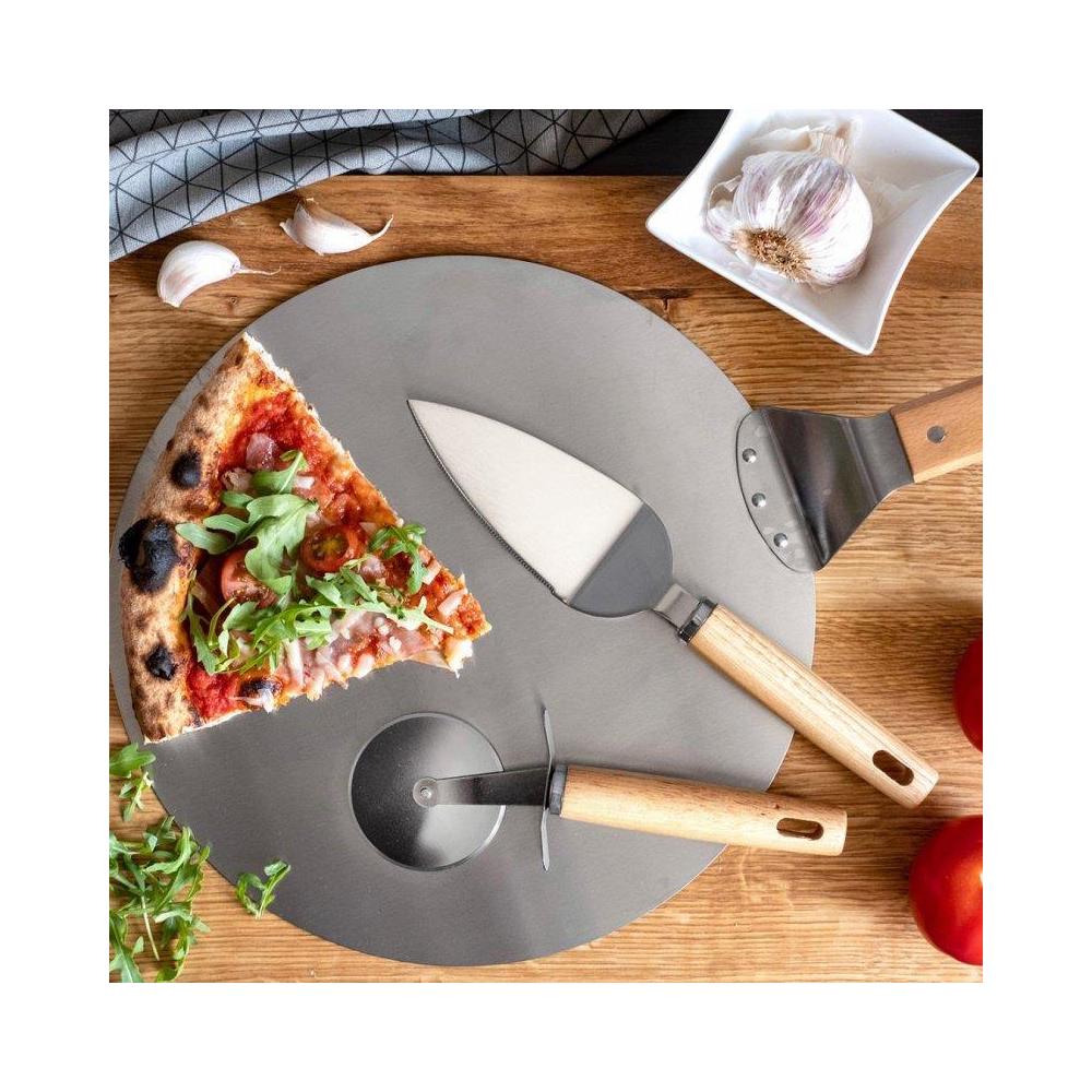 PIZZA SHOVEL 30 cm Utensile per servire la pizza in acciaio inox - Foto 2