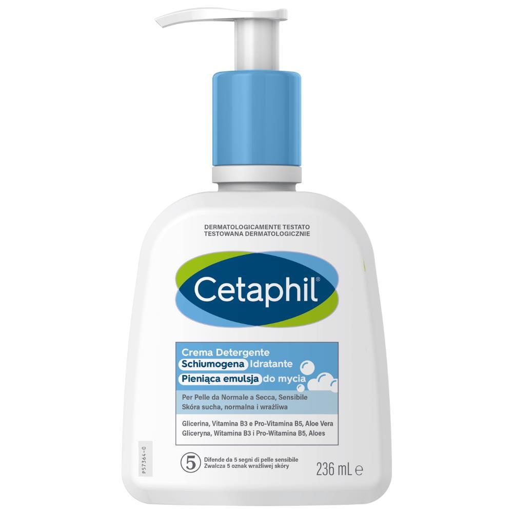 Cetaphil Crema Detergente Schiumogena Idratante 236 ml - Foto 1