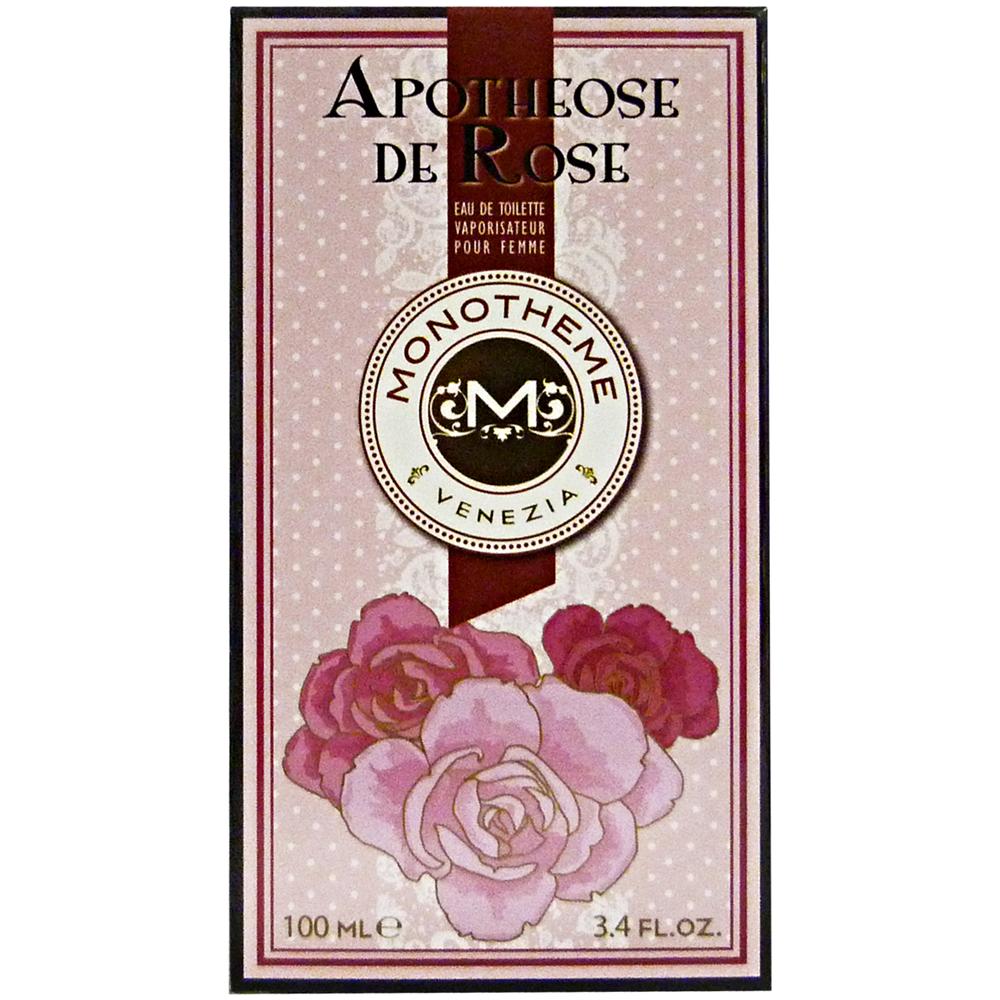 Monotheme, Apothéose De Rose, Eau De Toilette, For Women, 100 Ml - Foto 1