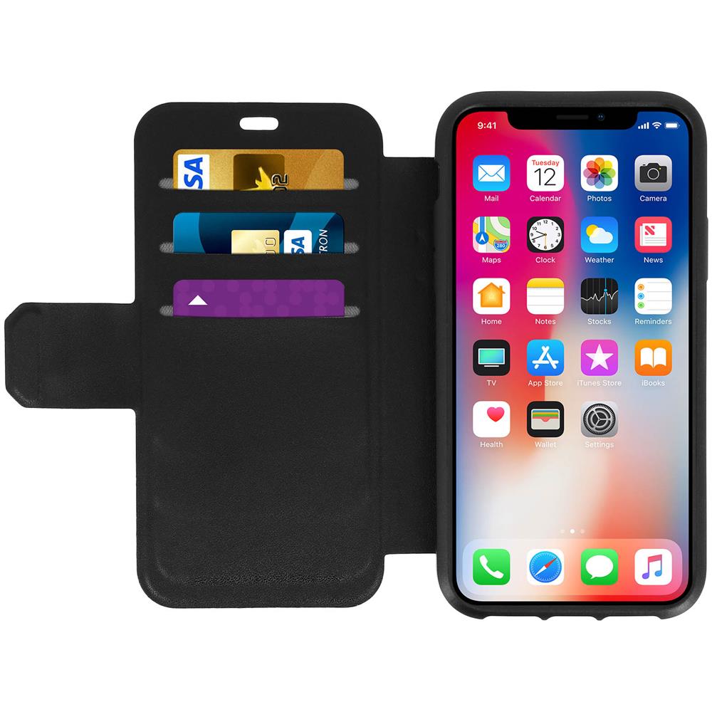 Custodia A Libro Iphone X Etui Antishock 2.1m Griffin Survivor Strong - Nero - Foto 2