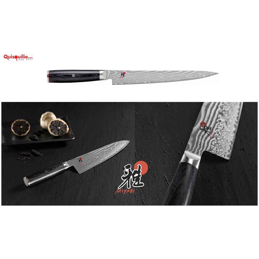 Coltello Santoku Cm 18 Con Affilatura Simmetrica Serie 5000 Fcd Di - Foto 4