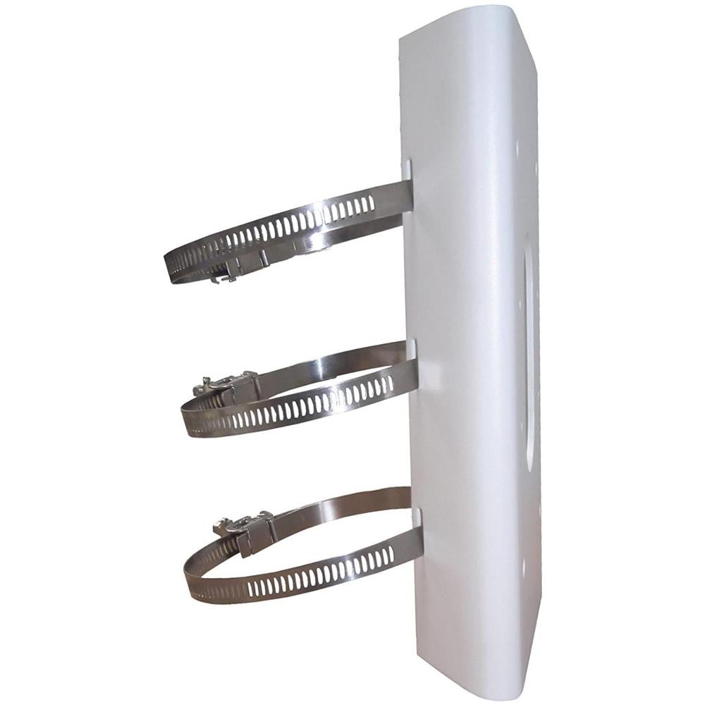 Adattatore da Palo in Alluminio per una Telecamera Colore Bianco - Foto 2