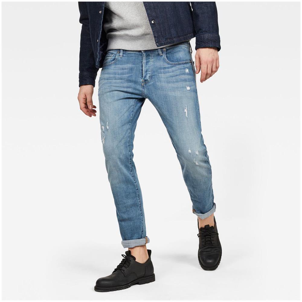 Pantaloni 3301 Slim L26 Abbigliamento Uomo W25-l26 - Foto 1