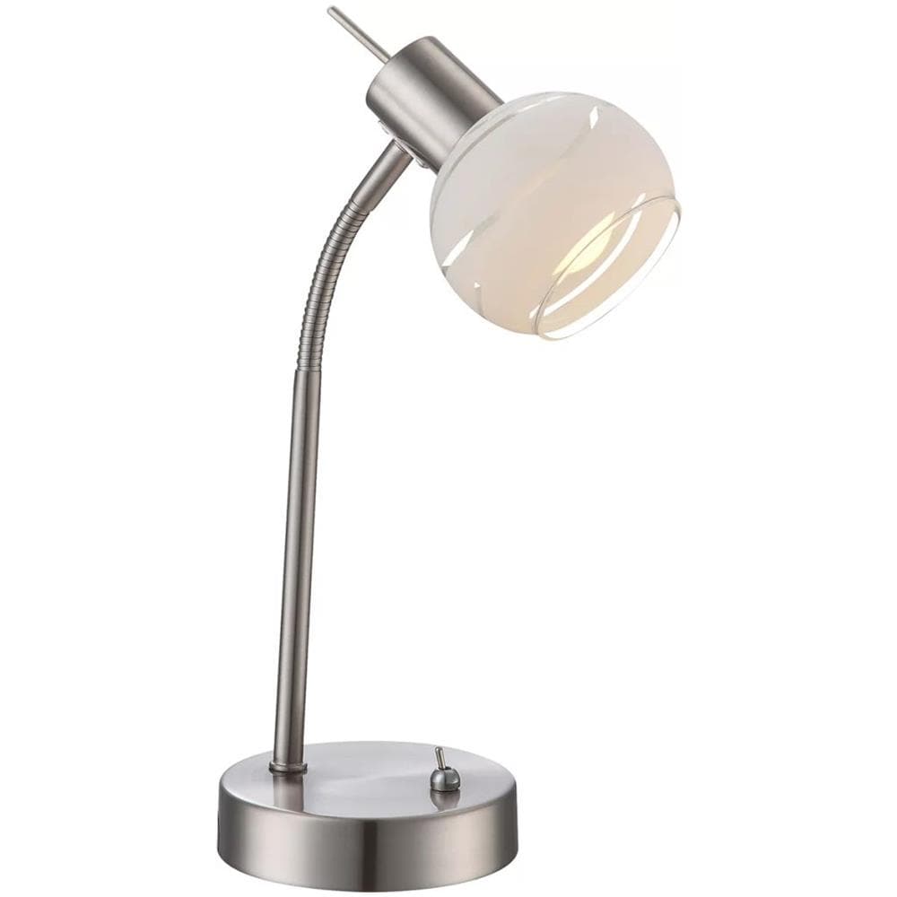 Lampada Da Scrivania A Led Elliott In Nichel Opaco 54341-1t - Foto 1